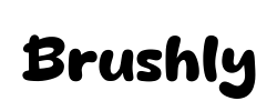 Brushly - logo